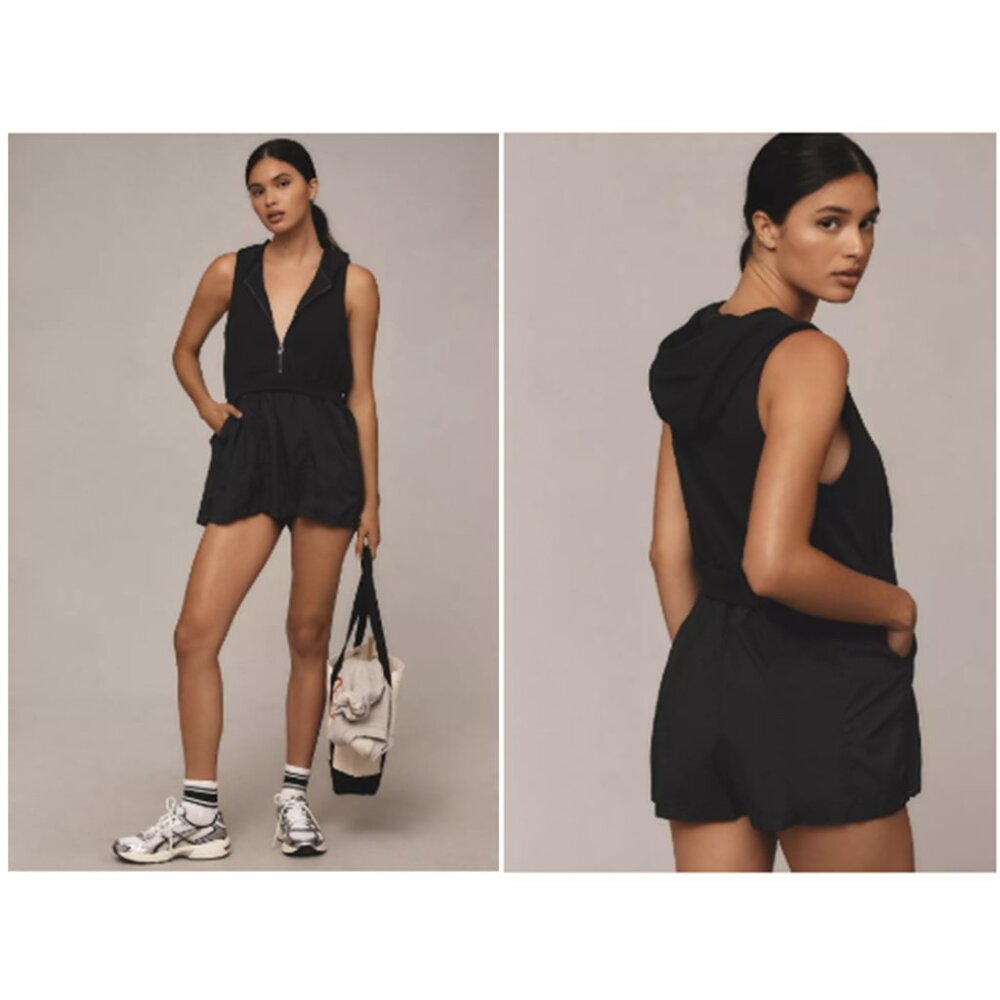 ANTHROPOLOGIE Daily Practice Direct Kick Romper